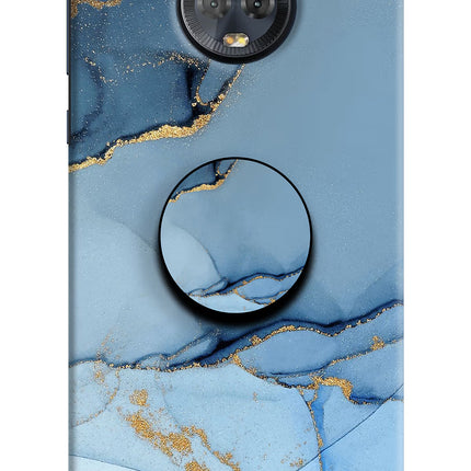Blue Marble Moto G6 Pop Case by Casekaro