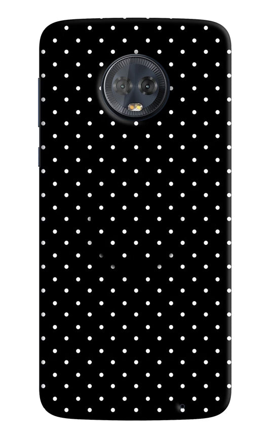 White Dots Moto G6 Pop Case by Casekaro