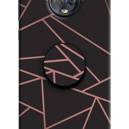 Geometric Pattern Moto G6 Pop Case by Casekaro