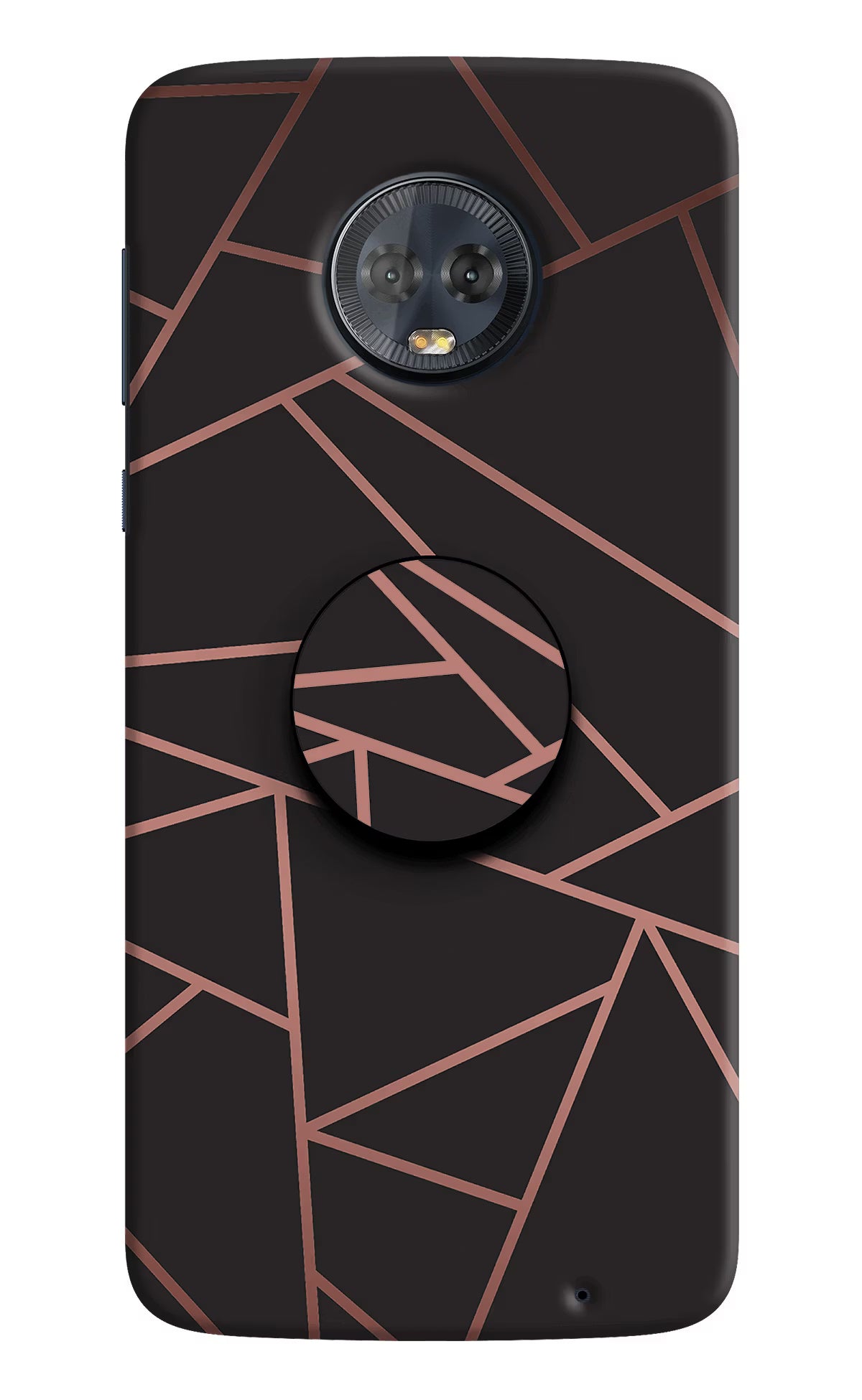 Geometric Pattern Moto G6 Pop Case by Casekaro