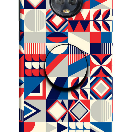 Colorful Pattern Moto G6 Pop Case by Casekaro