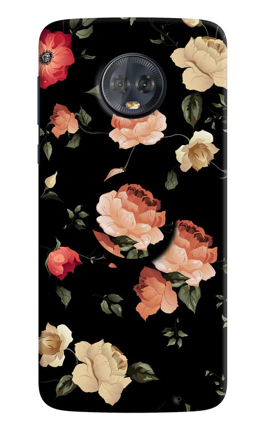 Flowers Moto G6 Pop Case by Casekaro