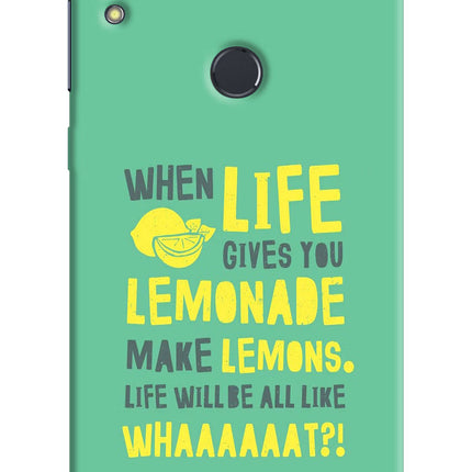 Quote Asus Zenfone Max Pro M1 Hard Case Back Cover by Casekaro