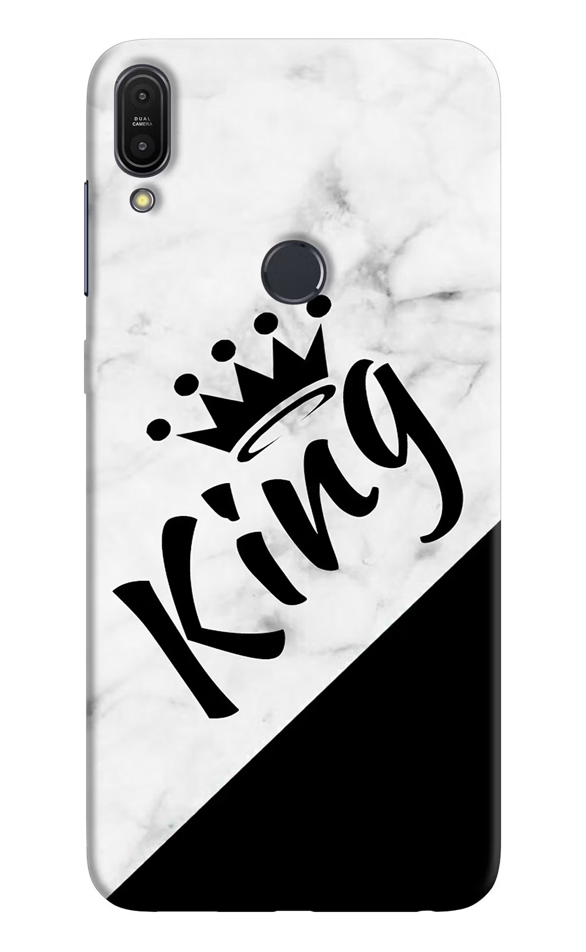 King Asus Zenfone Max Pro M1 Hard Case Back Cover by Casekaro