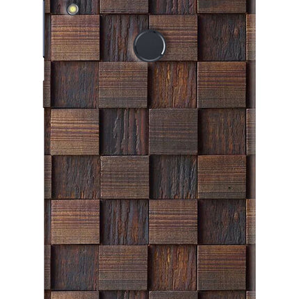 Wooden Cube Design Asus Zenfone Max Pro M1 Hard Case Back Cover by Casekaro