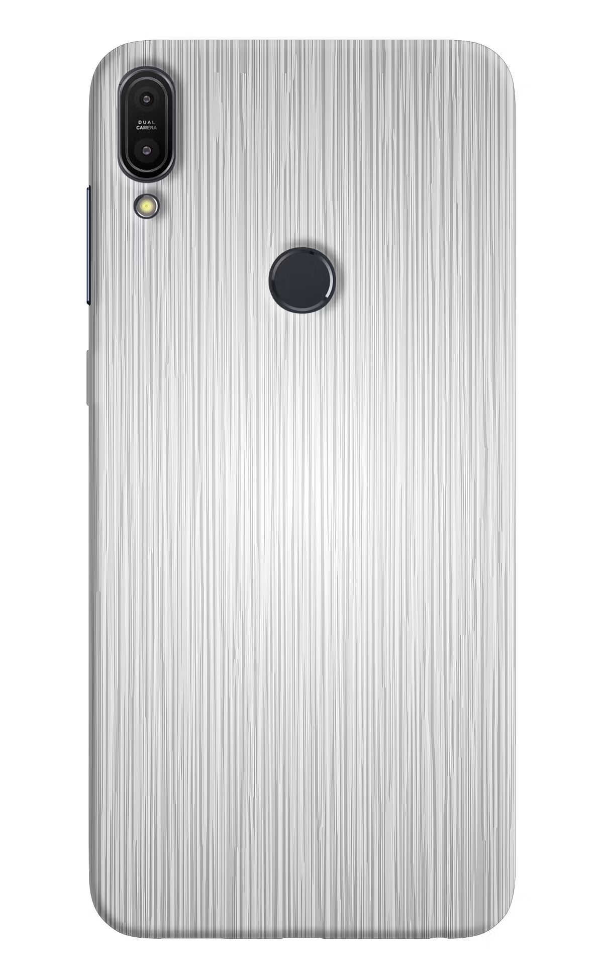 Wooden Grey Texture Asus Zenfone Max Pro M1 Hard Case Back Cover by Casekaro