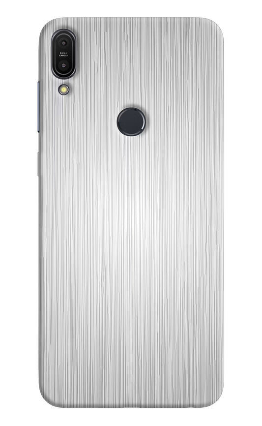 Wooden Grey Texture Asus Zenfone Max Pro M1 Hard Case Back Cover by Casekaro