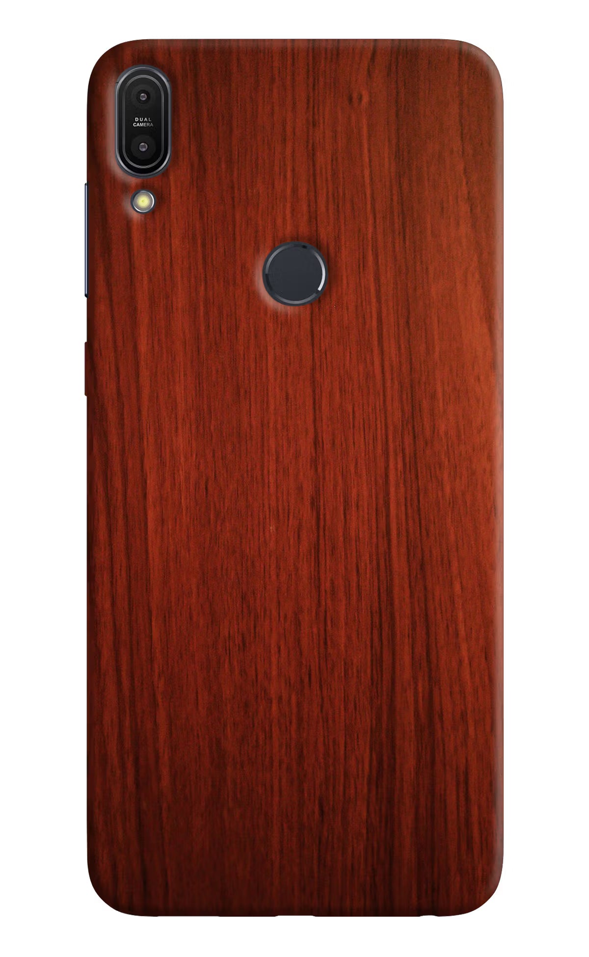 Wooden Plain Pattern Asus Zenfone Max Pro M1 Hard Case Back Cover by Casekaro