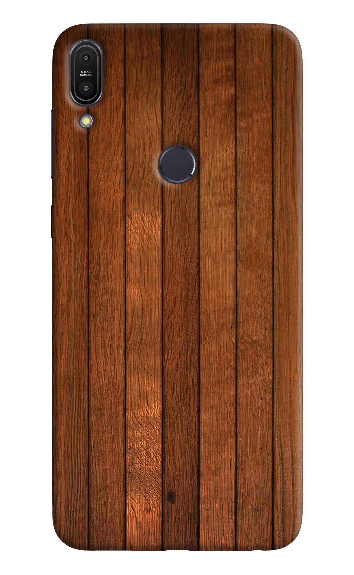 Wooden Artwork Bands Asus Zenfone Max Pro M1 Hard Case Back Cover by Casekaro