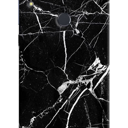 Black Marble Pattern Asus Zenfone Max Pro M1 Hard Case Back Cover by Casekaro