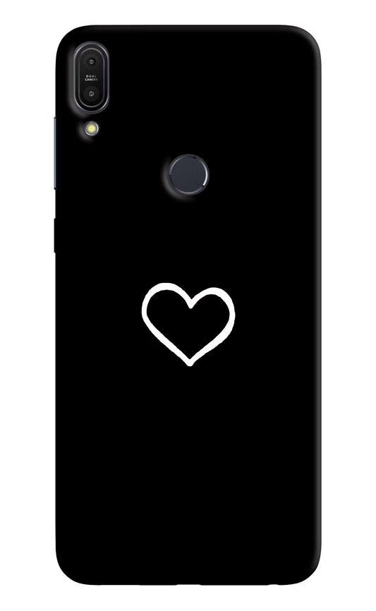 Heart Asus Zenfone Max Pro M1 Hard Case Back Cover by Casekaro