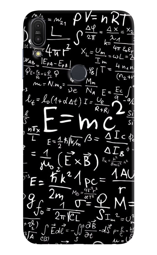 Physics Formula Asus Zenfone Max Pro M1 Hard Case Back Cover by Casekaro