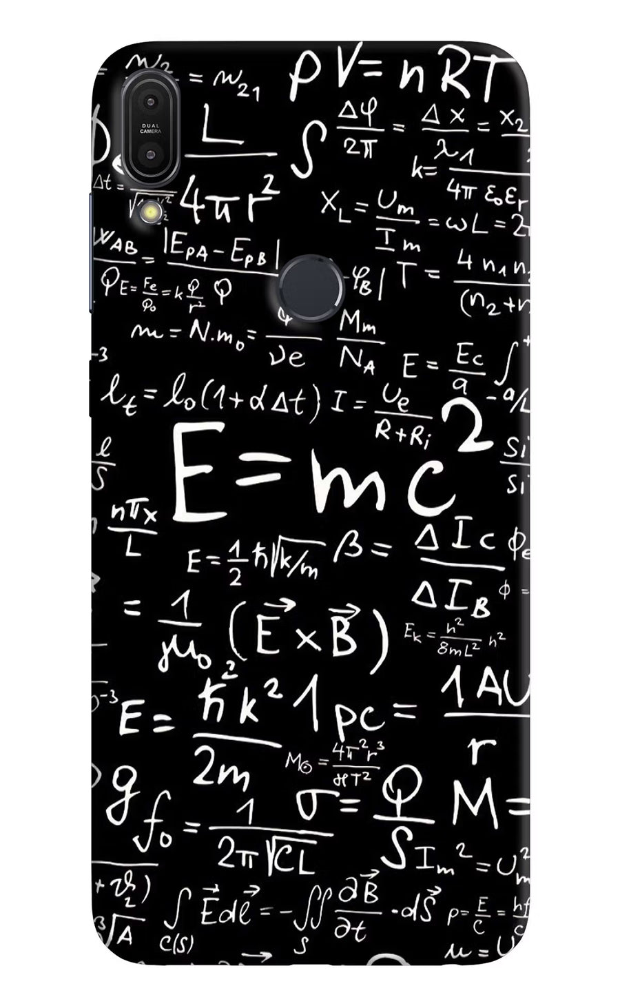 Physics Formula Asus Zenfone Max Pro M1 Back Cover, Hard case
