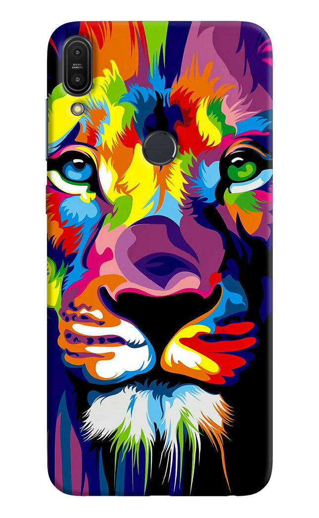 Lion Asus Zenfone Max Pro M1 Hard Case Back Cover by Casekaro