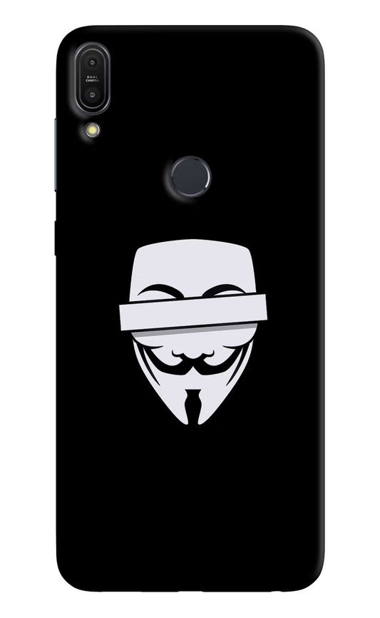 Anonymous Face Asus Zenfone Max Pro M1 Hard Case Back Cover by Casekaro