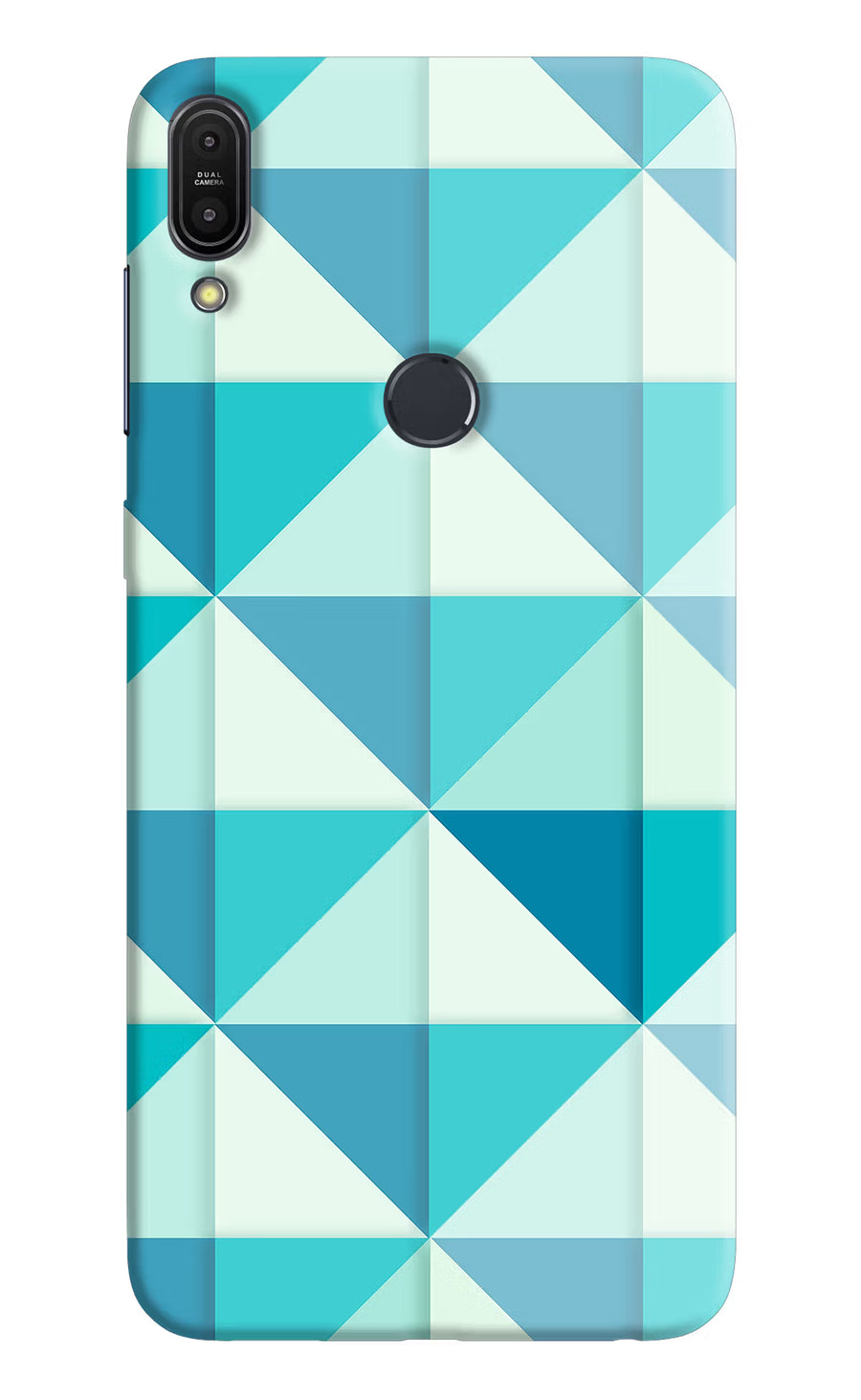 Cool Geometric Triangles Asus Zenfone Max Pro M1 Back Cover, Hard case