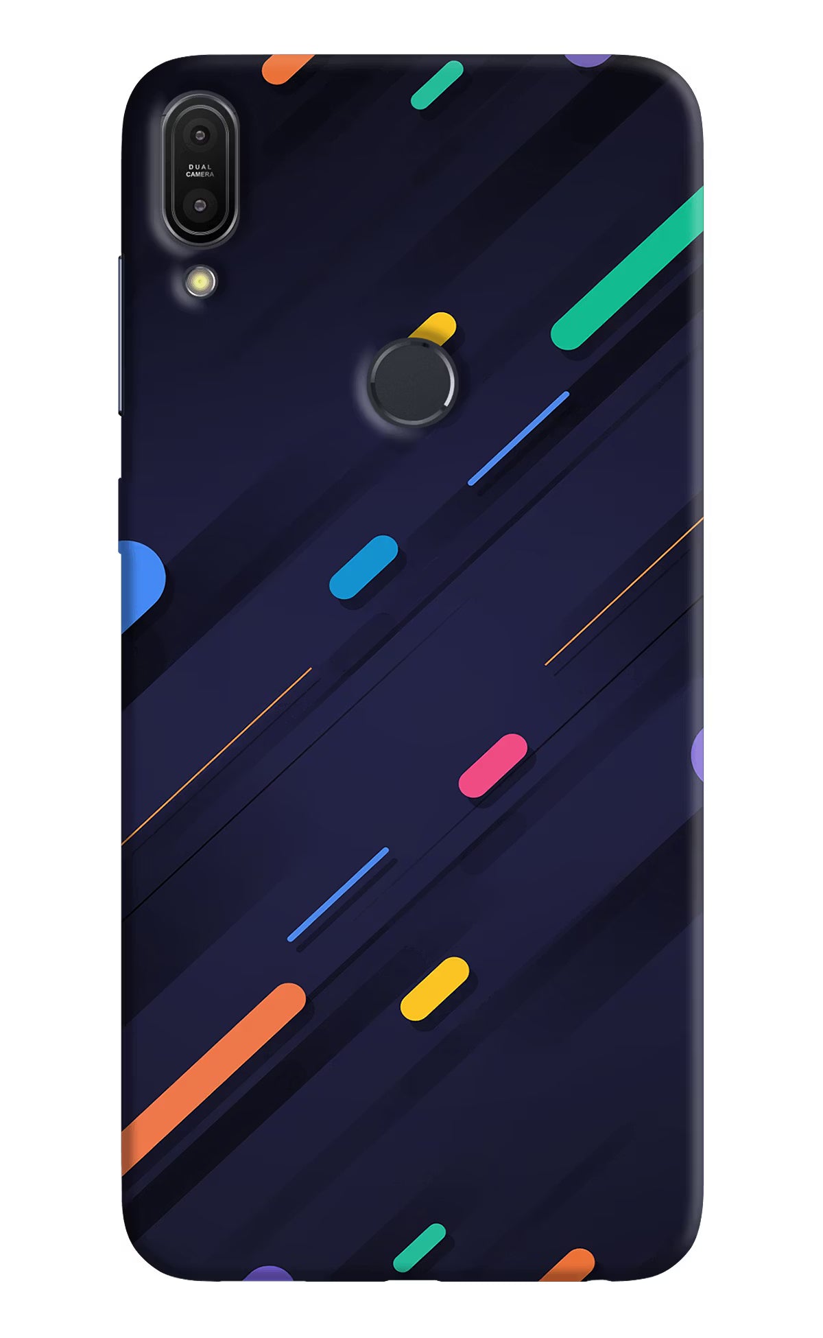 Abstract Design Asus Zenfone Max Pro M1 Hard Case Back Cover by Casekaro