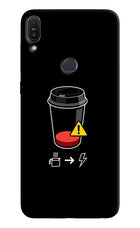 Coffee Asus Zenfone Max Pro M1 Hard Case Back Cover by Casekaro