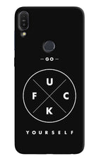 Go Fuck Yourself Asus Zenfone Max Pro M1 Hard Case Back Cover by Casekaro