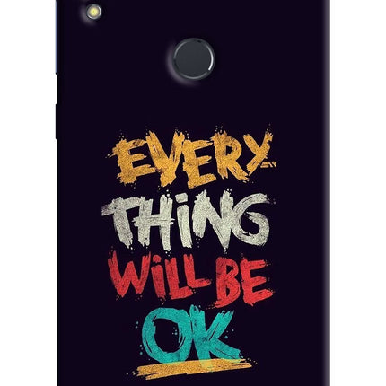 Everything Will Be Ok Asus Zenfone Max Pro M1 Hard Case Back Cover by Casekaro