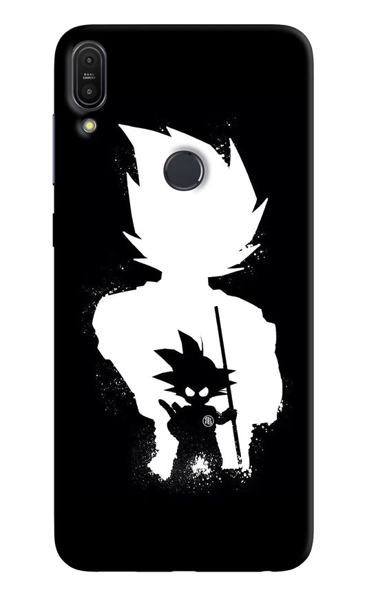 Goku Shadow Asus Zenfone Max Pro M1 Hard Case Back Cover by Casekaro