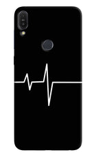 Heart Beats Asus Zenfone Max Pro M1 Hard Case Back Cover by Casekaro