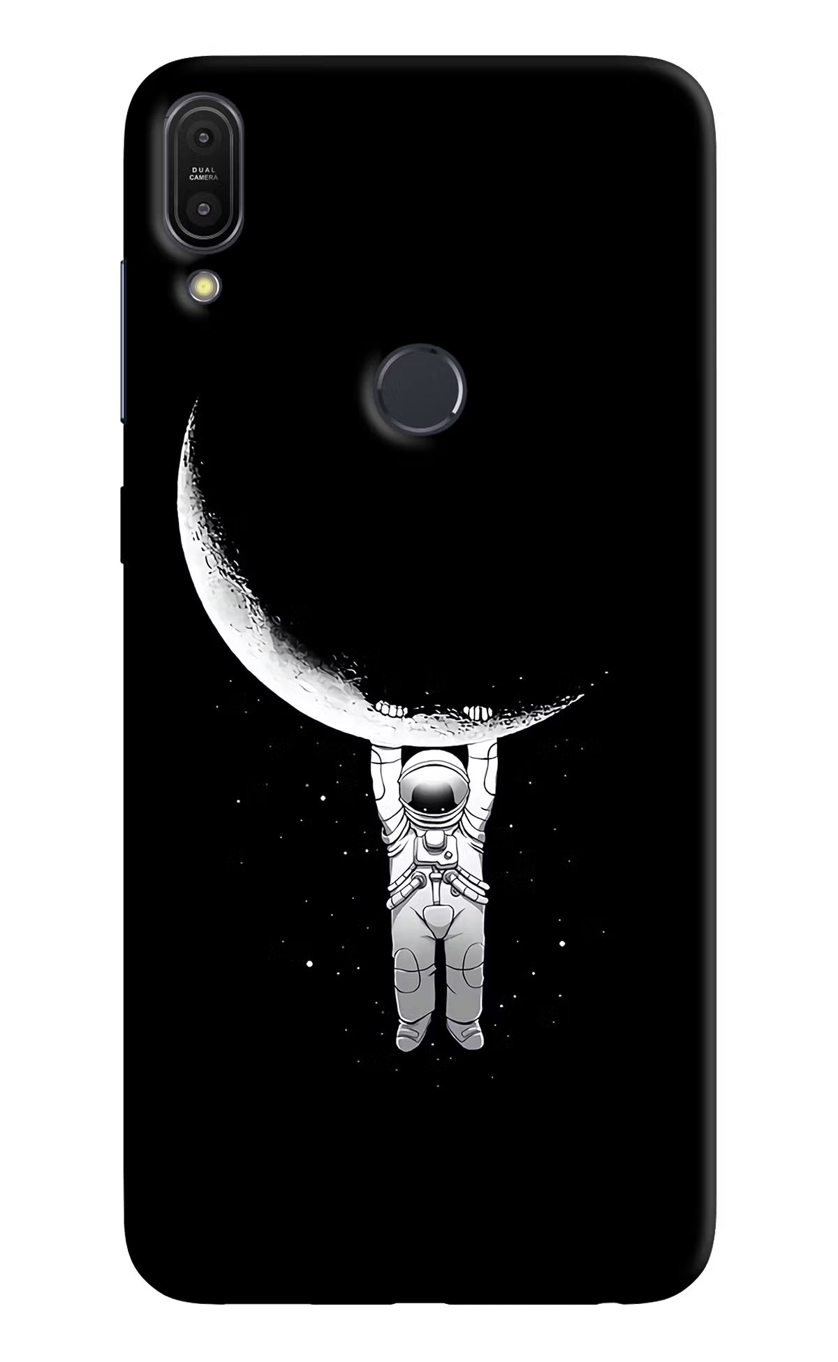 Moon Space Asus Zenfone Max Pro M1 Hard Case Back Cover by Casekaro