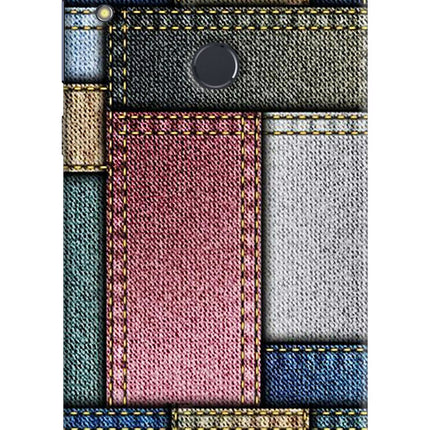 Multicolor Jeans Asus Zenfone Max Pro M1 Hard Case Back Cover by Casekaro