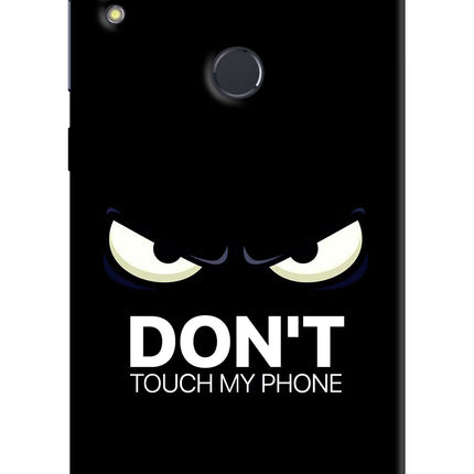 Don'T Touch My Phone Asus Zenfone Max Pro M1 Hard Case Back Cover by Casekaro