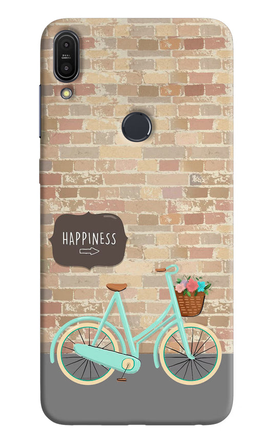 Happiness Artwork Asus Zenfone Max Pro M1 Hard Case Back Cover by Casekaro