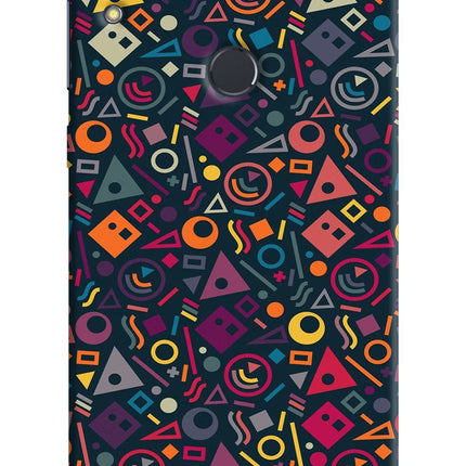 Geometric Abstract Asus Zenfone Max Pro M1 Hard Case Back Cover by Casekaro