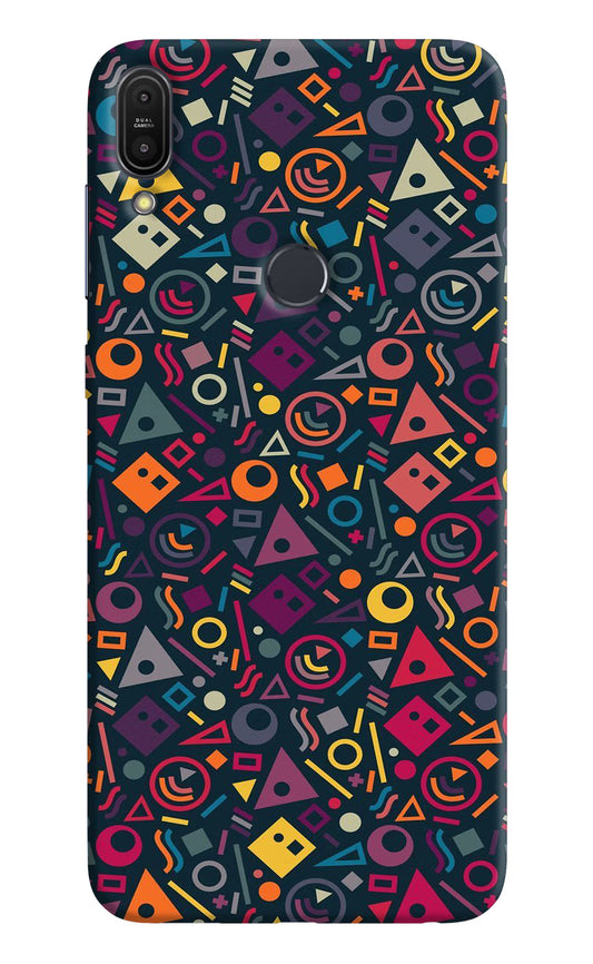 Geometric Abstract Asus Zenfone Max Pro M1 Hard Case Back Cover by Casekaro