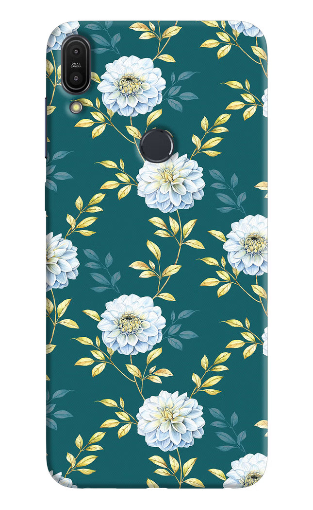 Flowers Asus Zenfone Max Pro M1 Hard Case Back Cover by Casekaro
