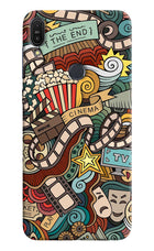Cinema Abstract Asus Zenfone Max Pro M1 Hard Case Back Cover by Casekaro