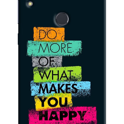 Do More Of What Makes You Happy Asus Zenfone Max Pro M1 Hard Case Back Cover by Casekaro