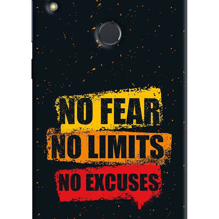 No Fear No Limits No Excuse Asus Zenfone Max Pro M1 Hard Case Back Cover by Casekaro
