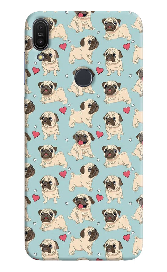 Pug Dog Asus Zenfone Max Pro M1 Hard Case Back Cover by Casekaro