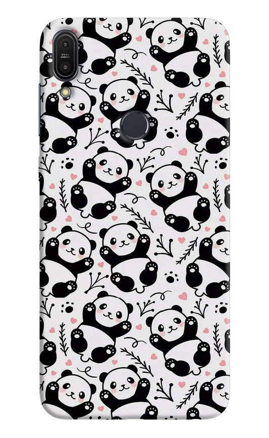 Cute Panda Asus Zenfone Max Pro M1 Hard Case Back Cover by Casekaro