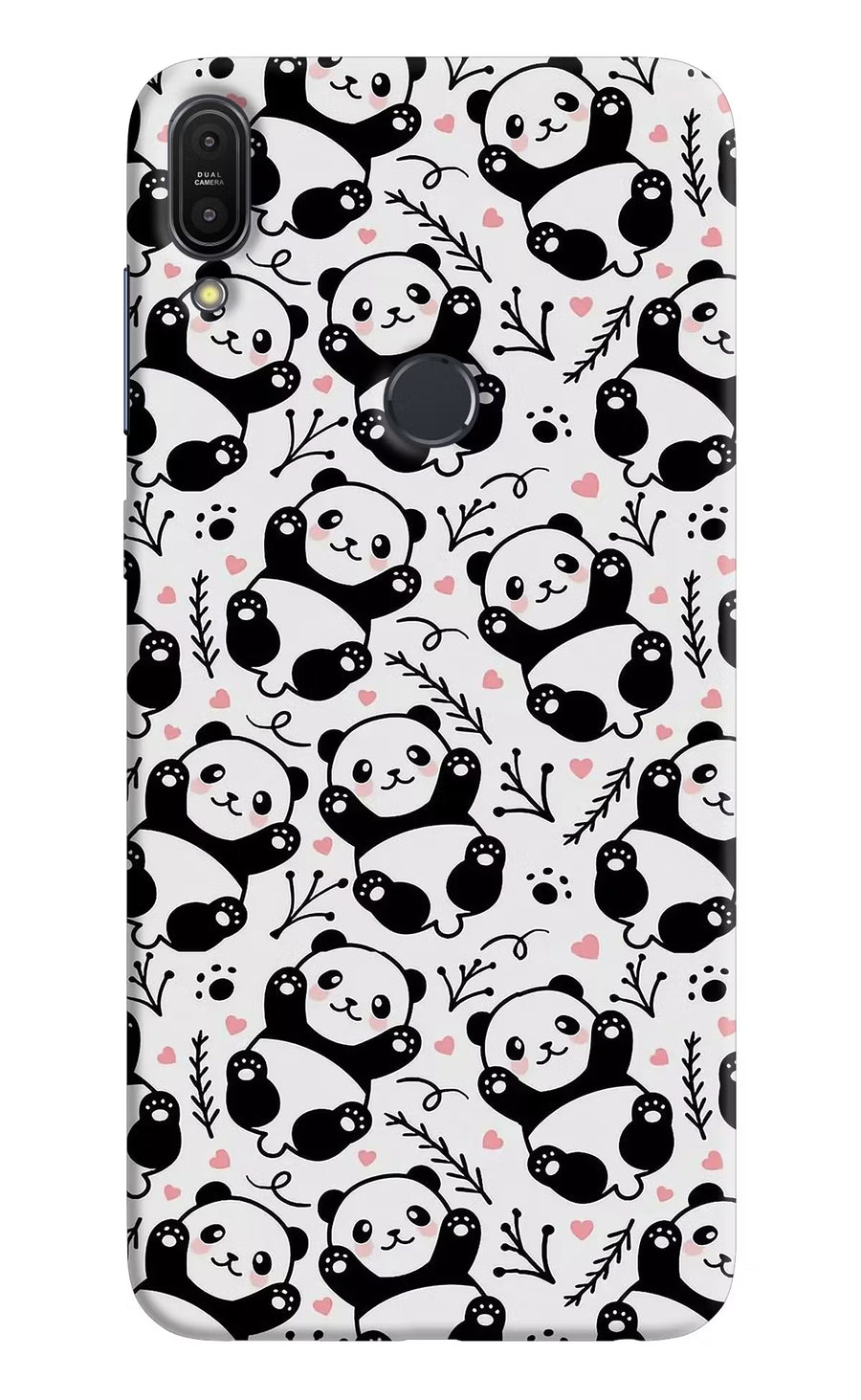 Cute Panda Asus Zenfone Max Pro M1 Back Cover, Hard case
