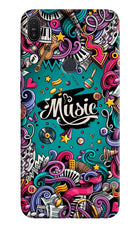 Music Graffiti Asus Zenfone Max Pro M1 Hard Case Back Cover by Casekaro
