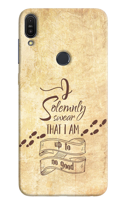 I Solemnly swear that i up to no good Asus Zenfone Max Pro M1 Hard Case Back Cover by Casekaro