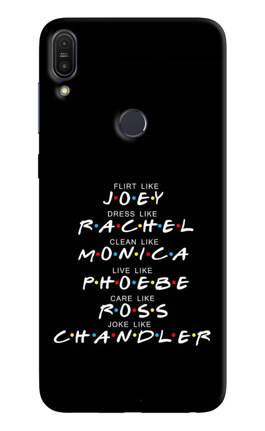 FRIENDS Character Asus Zenfone Max Pro M1 Hard Case Back Cover by Casekaro
