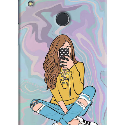 Selfie Girl Asus Zenfone Max Pro M1 Hard Case Back Cover by Casekaro