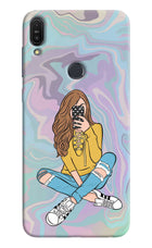 Selfie Girl Asus Zenfone Max Pro M1 Hard Case Back Cover by Casekaro