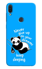 Keep Sleeping Asus Zenfone Max Pro M1 Hard Case Back Cover by Casekaro