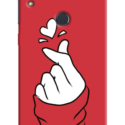 Korean Love Sign Asus Zenfone Max Pro M1 Hard Case Back Cover by Casekaro