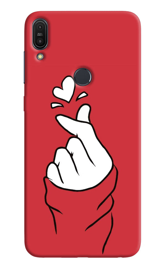 Korean Love Sign Asus Zenfone Max Pro M1 Hard Case Back Cover by Casekaro