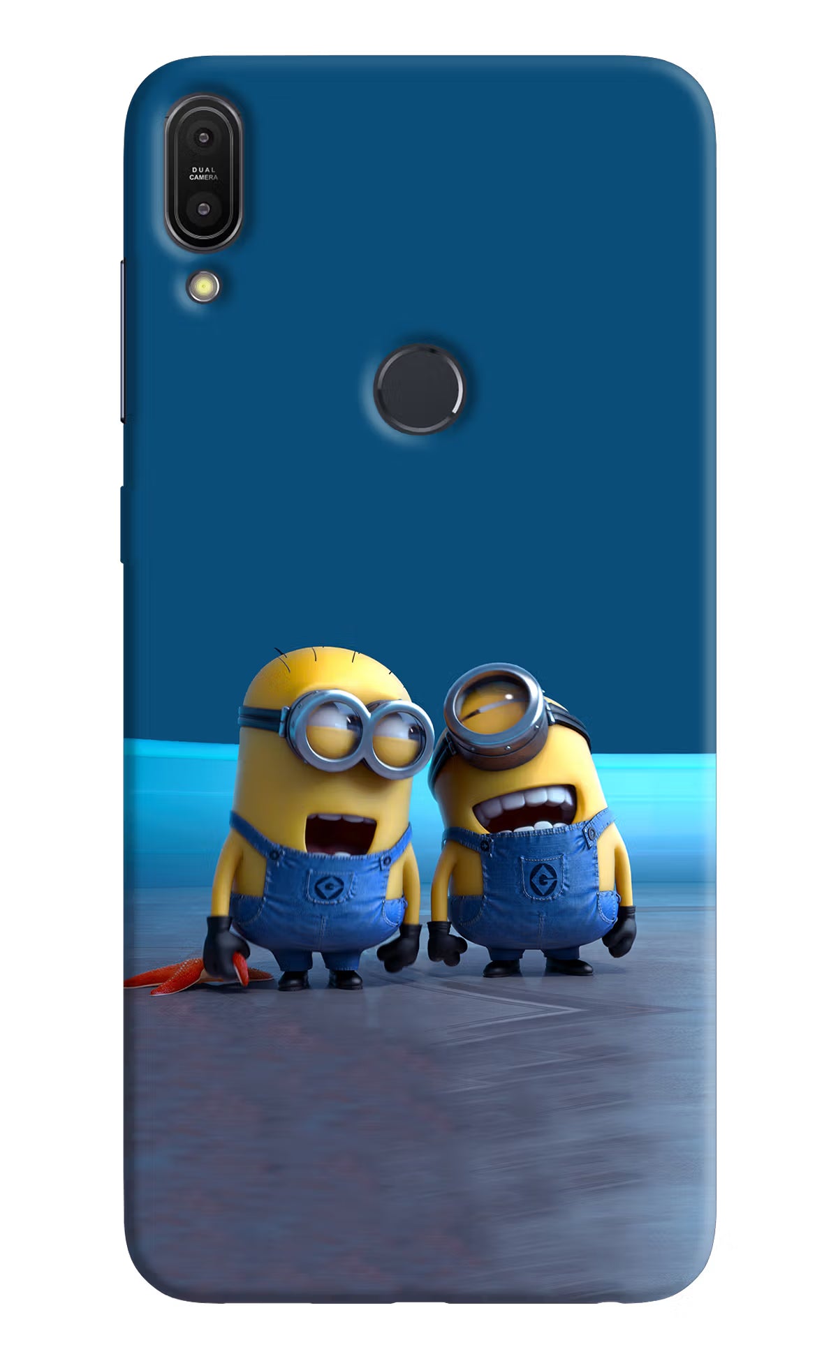 Minion Laughing Asus Zenfone Max Pro M1 Hard Case Back Cover by Casekaro