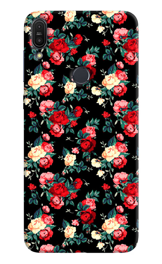 Rose Pattern Asus Zenfone Max Pro M1 Hard Case Back Cover by Casekaro
