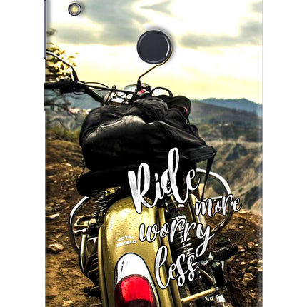 Ride More Worry Less Asus Zenfone Max Pro M1 Hard Case Back Cover by Casekaro